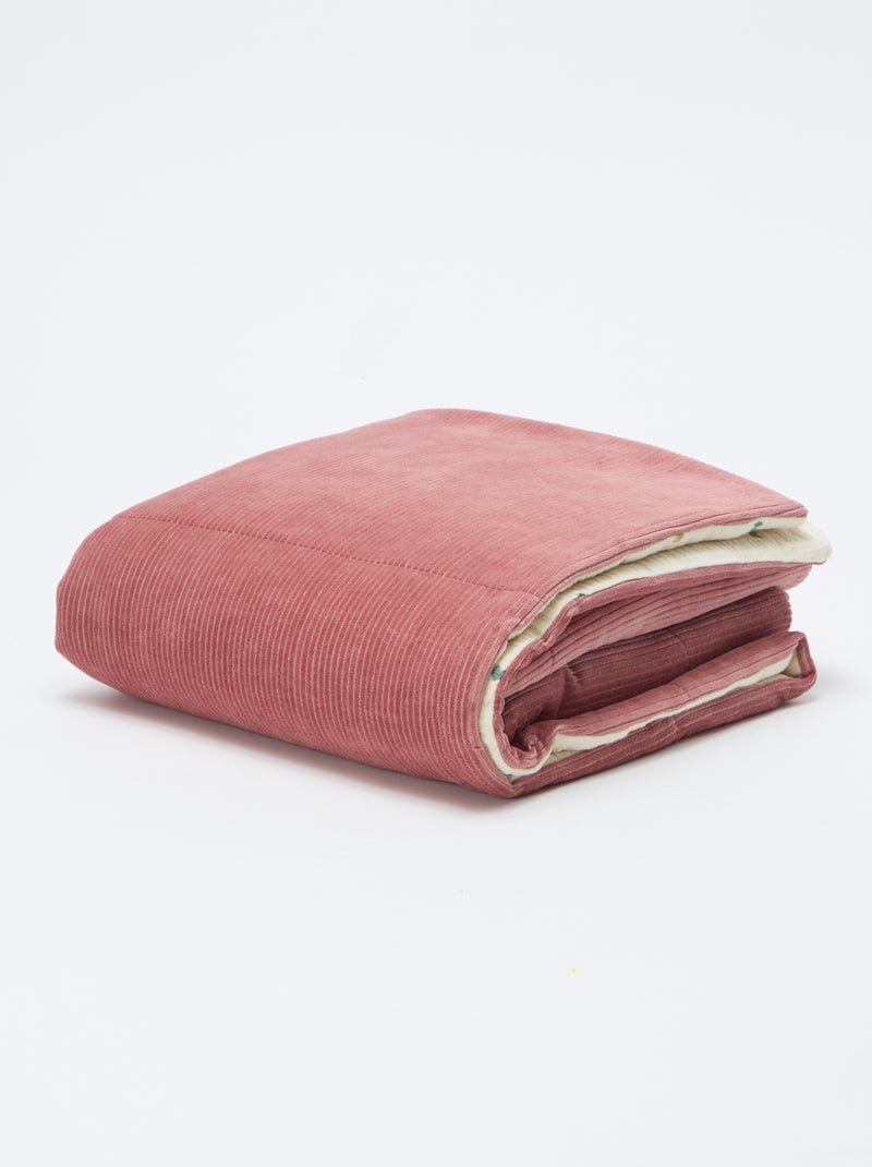 Coperta reversibile 110 x 150 cm - Kiabi Home Beige - Kiabi