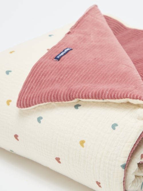 Coperta reversibile 110 x 150 cm - Kiabi Home - Kiabi Coperta reversibile 110 x 150 cm - Kiabi Home - Kiabi