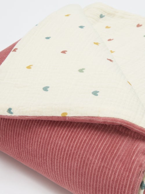 Coperta reversibile 110 x 150 cm - Kiabi Home - Kiabi Coperta reversibile 110 x 150 cm - Kiabi Home - Kiabi