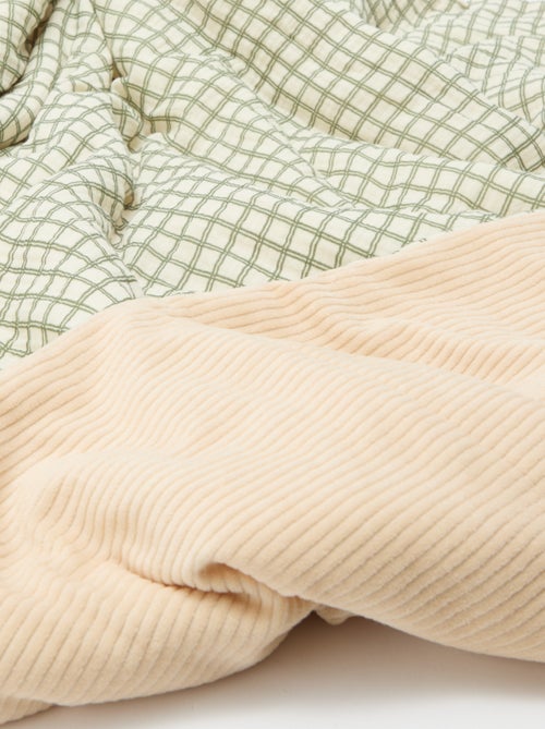 Coperta reversibile 110 x 150 cm - Kiabi Home - Kiabi Coperta reversibile 110 x 150 cm - Kiabi Home - Kiabi
