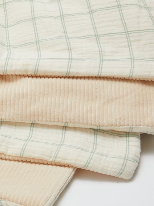 Coperta reversibile 110 x 150 cm - Kiabi Home - Kiabi Coperta reversibile 110 x 150 cm - Kiabi Home - Kiabi
