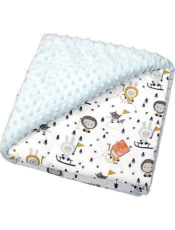 Coperta reversibile in minky, eskimo | sevira kids | sevira kids
