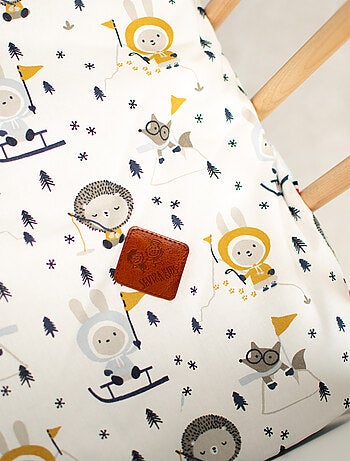 Coperta reversibile in minky, eskimo | sevira kids | sevira kids