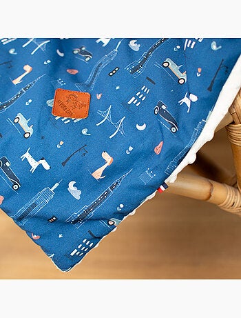 Coperta reversibile in minky per bambini | sevira kids | sevira kids