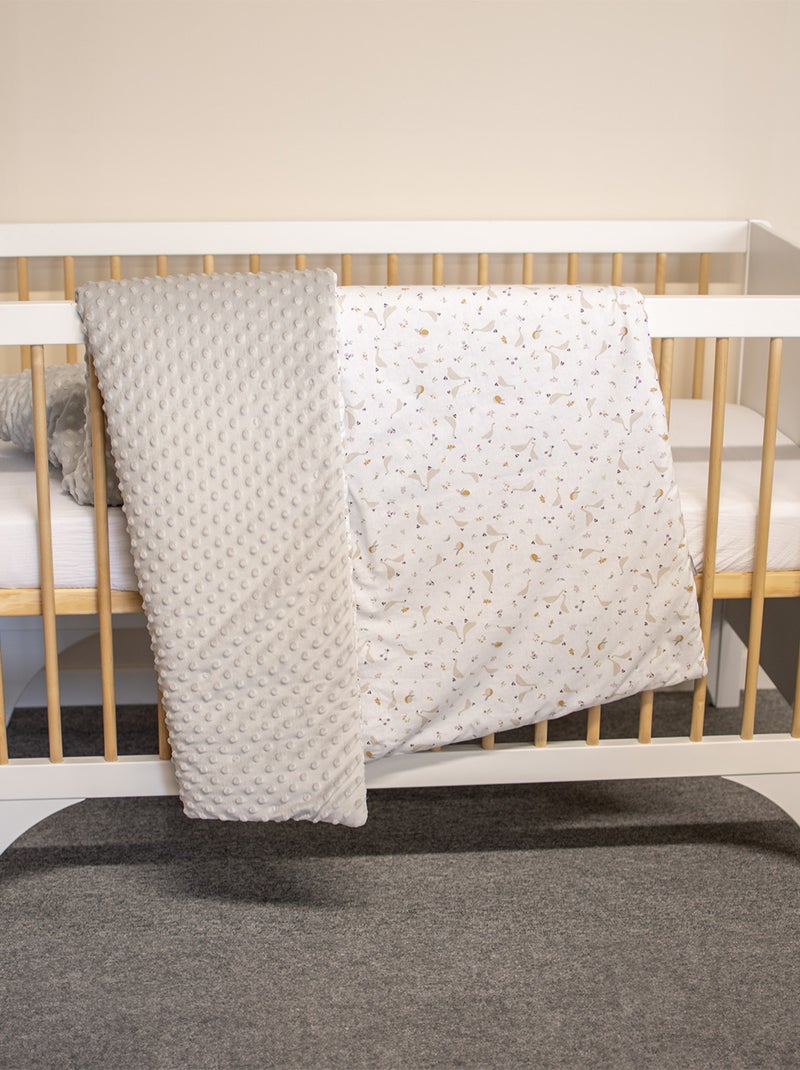 Coperta reversibile in minky per bambini | sevira kids | sevira kids Grigio - Kiabi