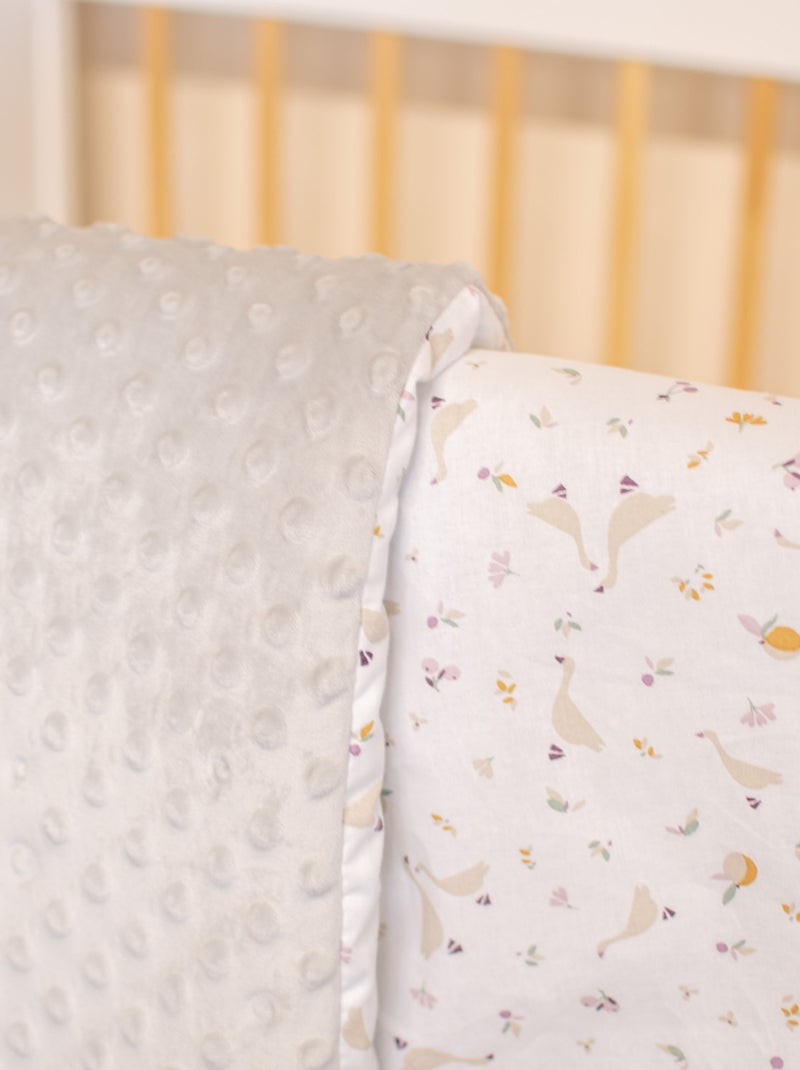 Coperta reversibile in minky per bambini | sevira kids | sevira kids Grigio - Kiabi
