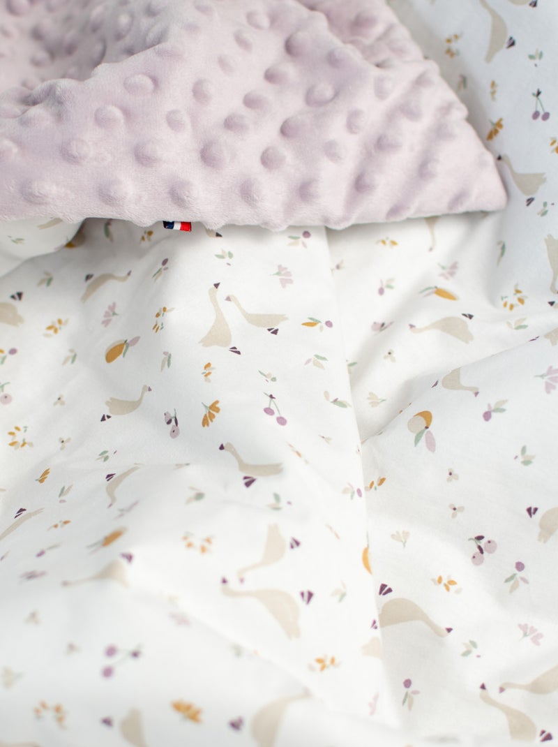 Coperta reversibile in minky per bambini | sevira kids | sevira kids Viola - Kiabi