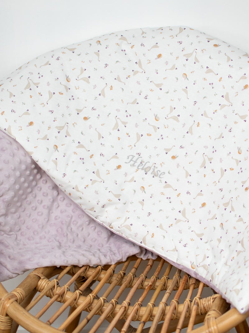 Coperta reversibile in minky per bambini | sevira kids | sevira kids Viola - Kiabi