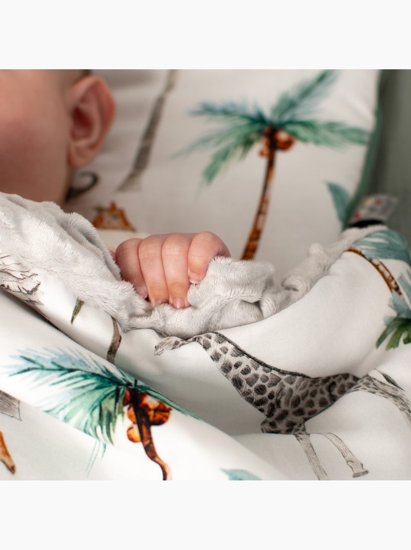 Coperta reversibile in minky, safari | sevira kids | sevira kids Grigio - Kiabi