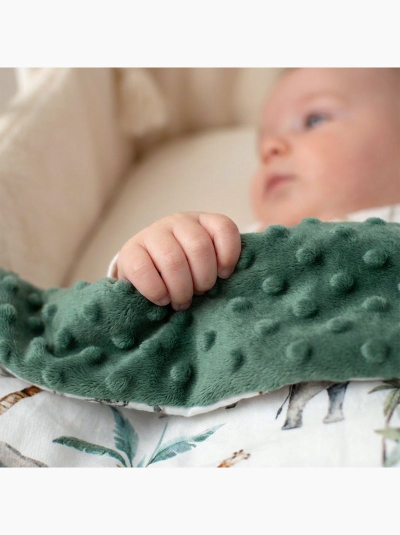 Coperta reversibile in minky, safari | sevira kids | sevira kids Verde - Kiabi