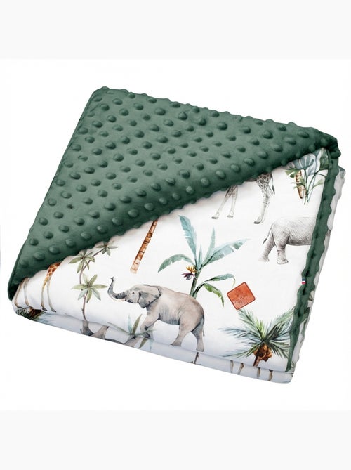 Coperta reversibile in minky, safari | SEVIRA KIDS - Kiabi