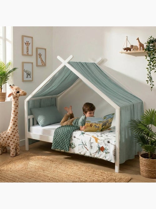 Coperta reversibile in minky, safari | SEVIRA KIDS - Kiabi