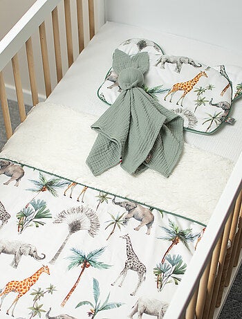 Coperta reversibile in sherpa, safari | sevira kids | sevira kids