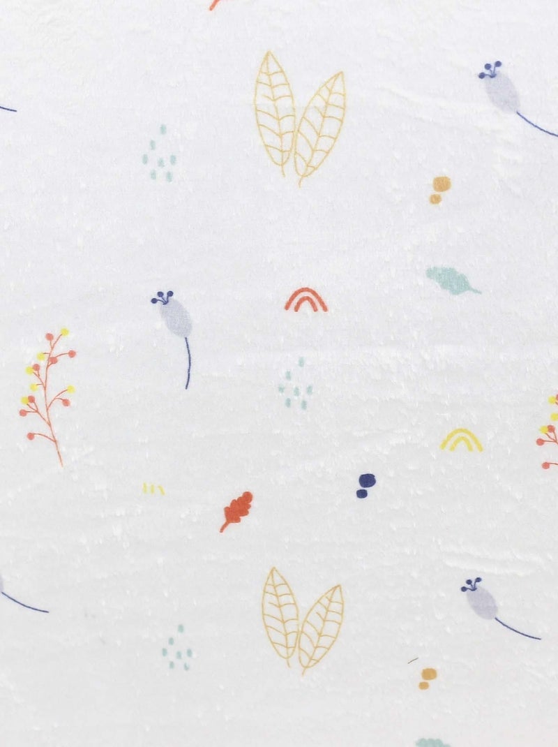 Coperta reversibile Nascondino nella foresta Giallo - Kiabi