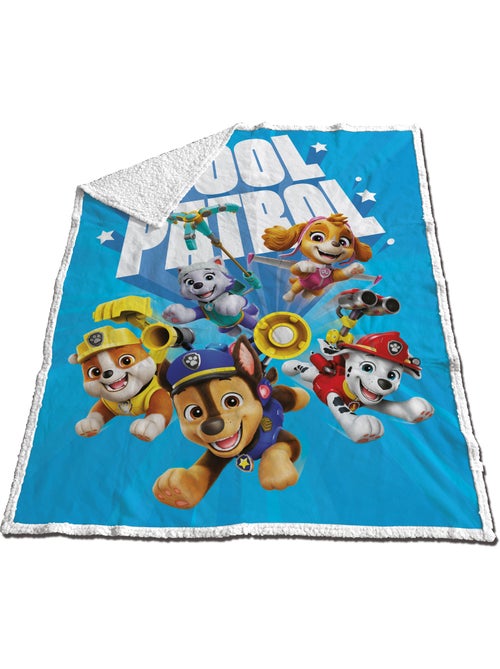 Coperta Sherpa Paw Patrol 120x150cm - Kiabi Coperta Sherpa Paw Patrol 120x150cm - Kiabi