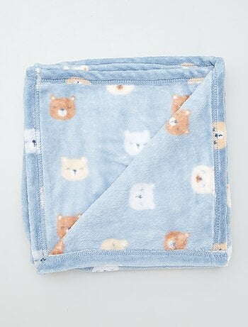 Coperta stampata con effetto pile/doudou