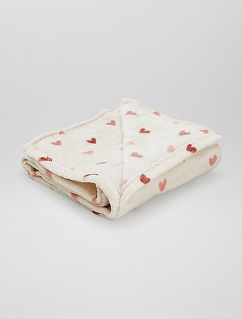 Coperta stampata con effetto pile/doudou