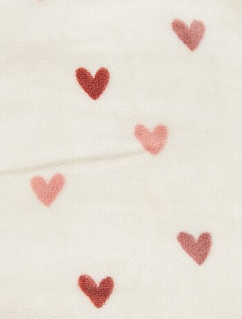 Coperta stampata con effetto pile/doudou