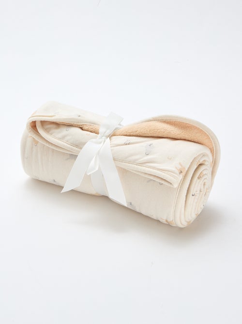 Coperta stampata con interno effetto pile - Kiabi