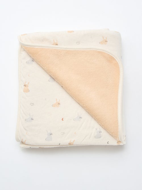 Coperta stampata con interno effetto pile - Kiabi