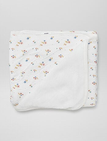 Coperta stampata con interno effetto pile
