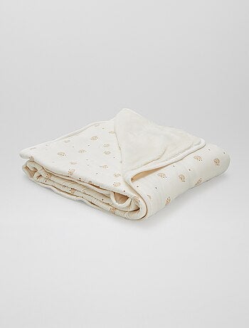 Coperta stampata con interno in pile