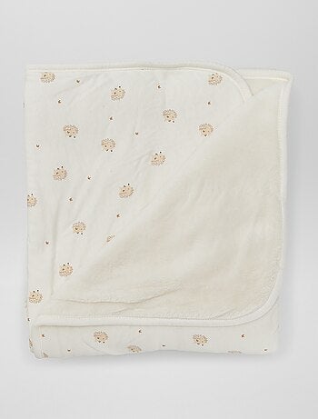 Coperta stampata con interno in pile