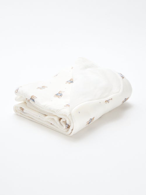 Coperta stampata in cotone jersey - Kiabi Coperta stampata in cotone jersey - Kiabi