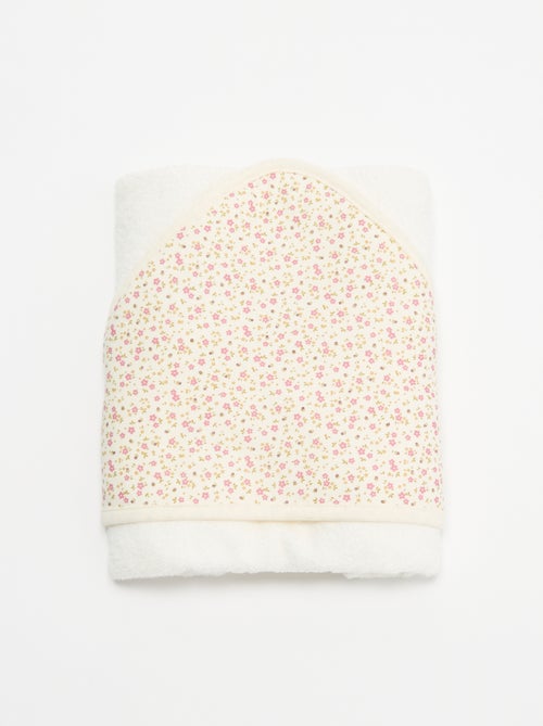 Coperta stampata in cotone jersey e pile - Kiabi Coperta stampata in cotone jersey e pile - Kiabi