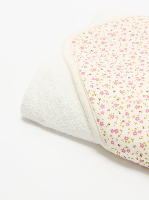 Coperta stampata in cotone jersey e pile - Kiabi Coperta stampata in cotone jersey e pile - Kiabi