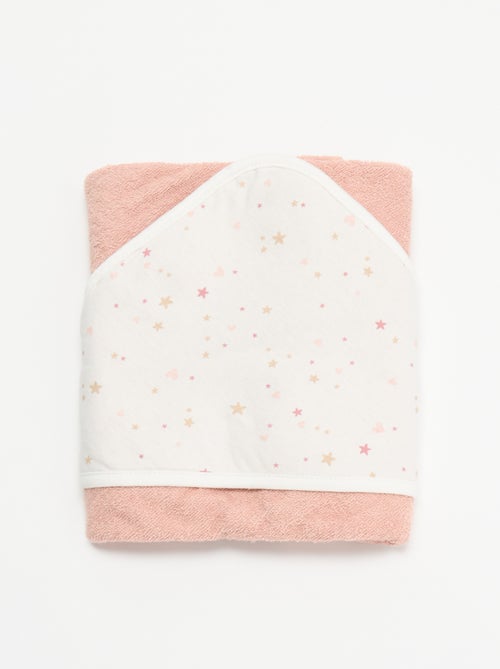 Coperta stampata in cotone jersey e pile - Kiabi Coperta stampata in cotone jersey e pile - Kiabi