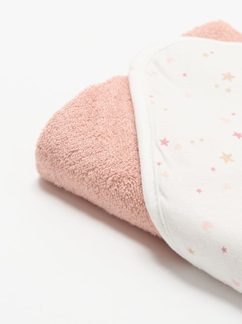 Coperta stampata in cotone jersey e pile - Kiabi Coperta stampata in cotone jersey e pile - Kiabi