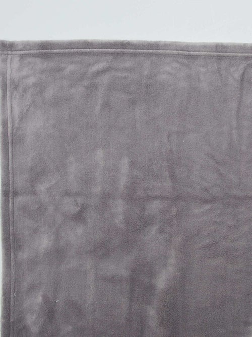 Coperta tinta unita pile - Kiabi