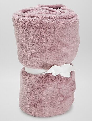 Coperta tinta unita pile
