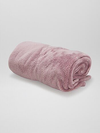 Coperta tinta unita pile