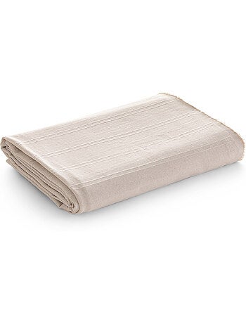 Coperta tipo Plaid, tessuto strutturato in filato tinto, con bordo rifinito - Gamusi