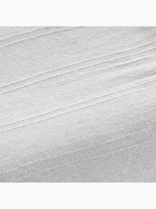Coperta tipo Plaid, tessuto strutturato in filato tinto, con bordo rifinito - Gamusi - Kiabi