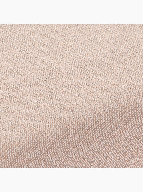 Coperta tipo Plaid, tessuto strutturato in filato tinto, con frange - Gamusi - Kiabi