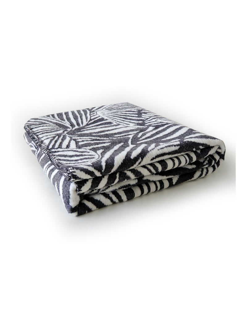 Coperta/plaid 150x200 antracite Grigio antracite - Kiabi