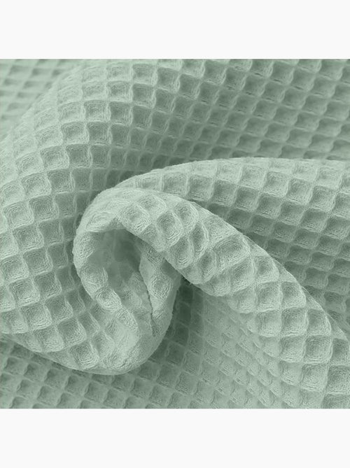 Copertina a Nido d'Ape in Cotone Biologico Verde - Kiabi
