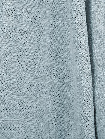 Copertina beb? effetto tricot in cotone bio ? ROBA "Lil Planet
