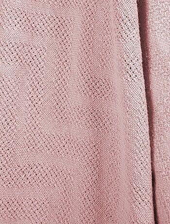 Copertina beb? effetto tricot in cotone bio ? ROBA "Lil Planet