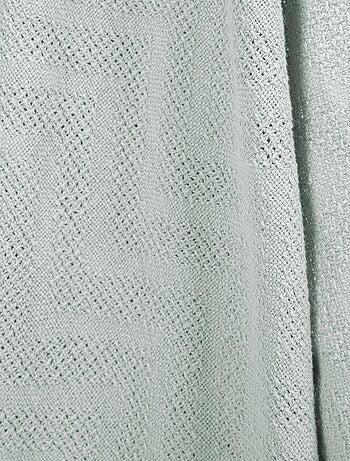 Copertina beb? effetto tricot in cotone bio ? ROBA "Lil Planet