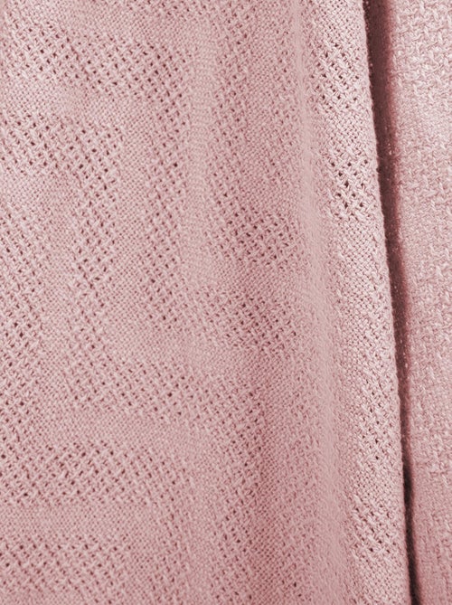 Copertina bebè effetto tricot in cotone biologico – ROBA "Lil Planet" - Kiabi