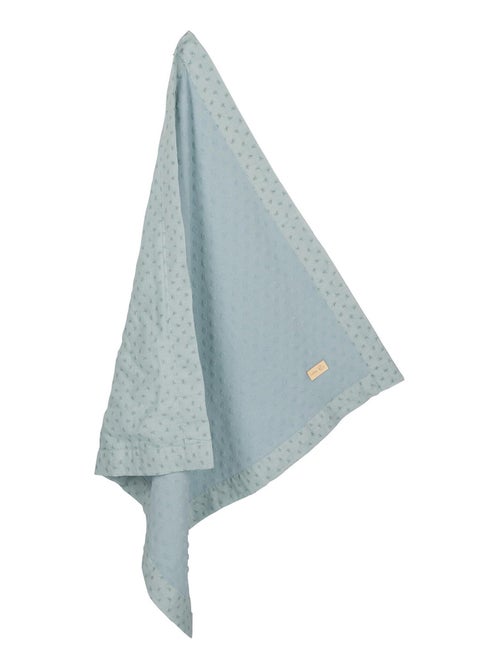 Copertina bebè in cotone bio con motivo a pois in rilievo "Roba lil planet" - Kiabi