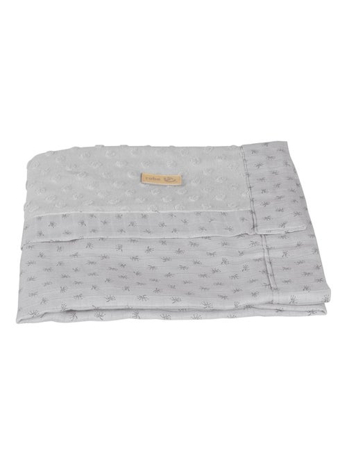 Copertina bebè in cotone bio con motivo a pois in rilievo – "Roba Lil Planet" - Kiabi