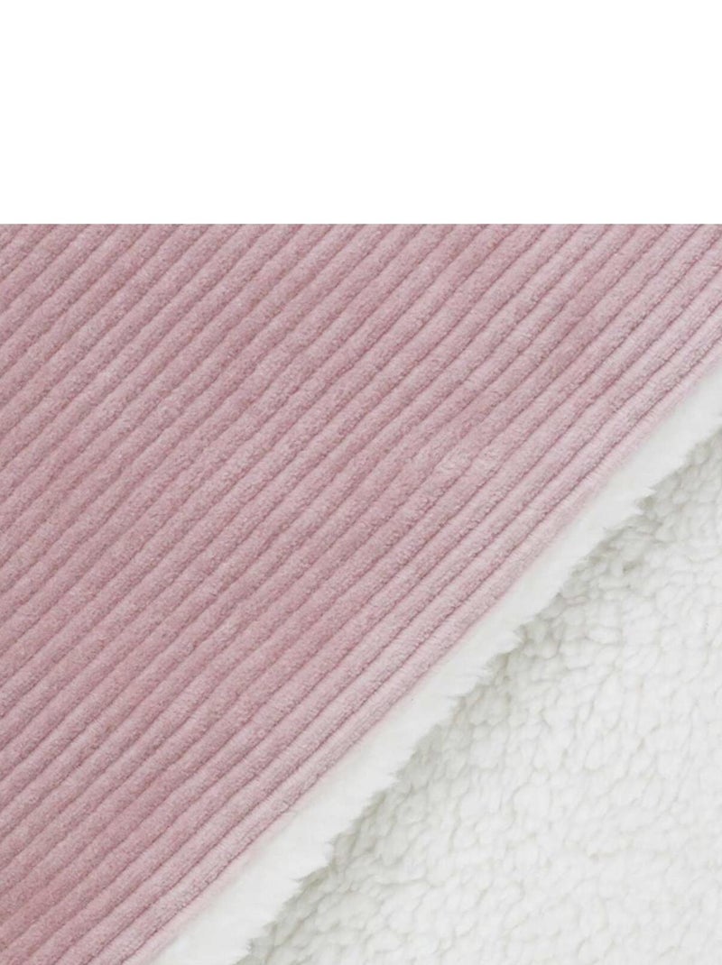 Copertina bebè in sherpa Rosa antico - Kiabi