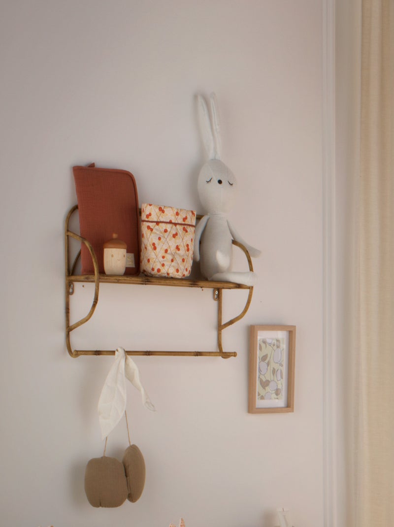 Copertina del libro della salute in doppia garza di - SAUTHON Rosso - Kiabi