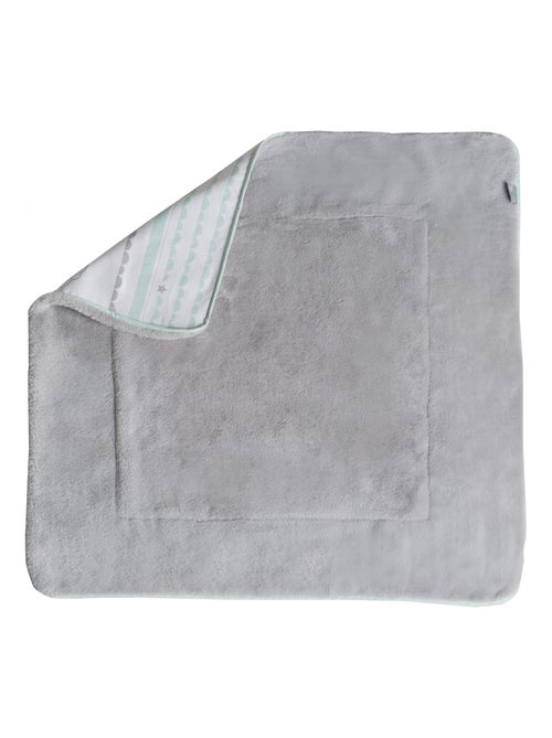 Copertina doppia faccia in pile morbido e cotone – "Roba Happy Cloud" - Kiabi