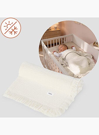 Copertina in cotone - LIONELO - 70 x 100 cm - 100% cotone - 280 g/m²